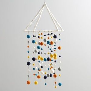 West Elm Pom-Pom Baby Mobile (NWT)